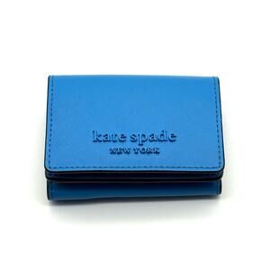Kate Spade Cameron Monotone Micro Trifold Wallet Oceanside WLRU6199
